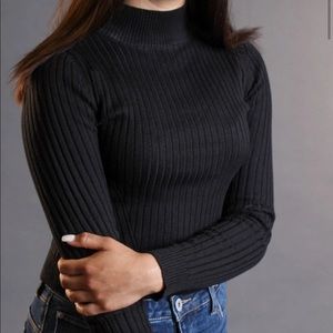 Mock Turtleneck Sweater